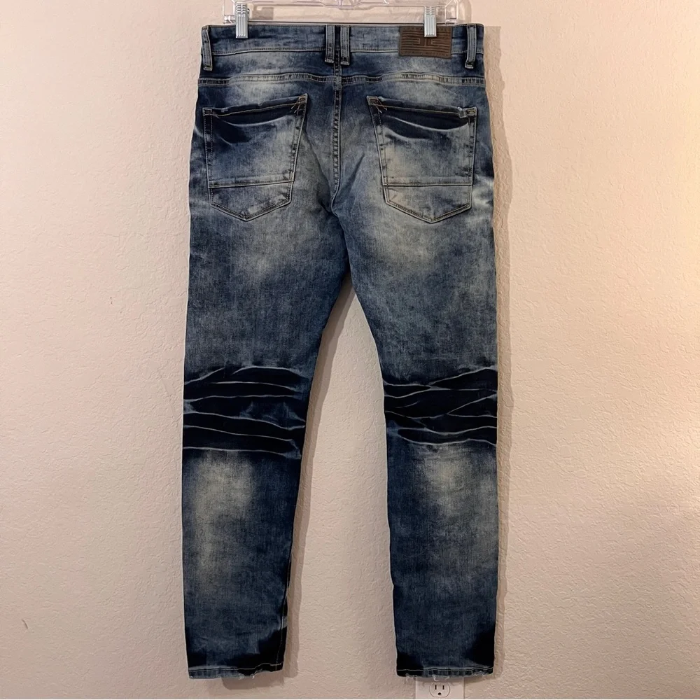 Jordan Craig Legacy Aaron Distressed Jeans 30x32 Hurricane Wash